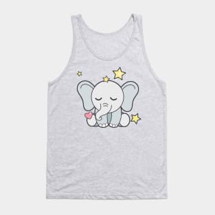 Sweet Dreams Baby Elephant Tank Top